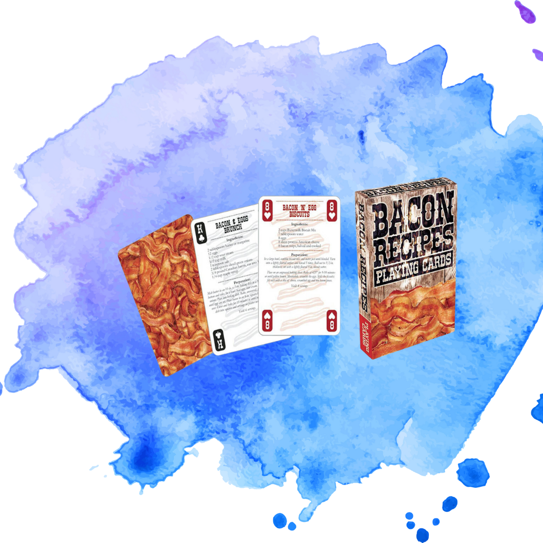 Bacon Recipe Playing Cards