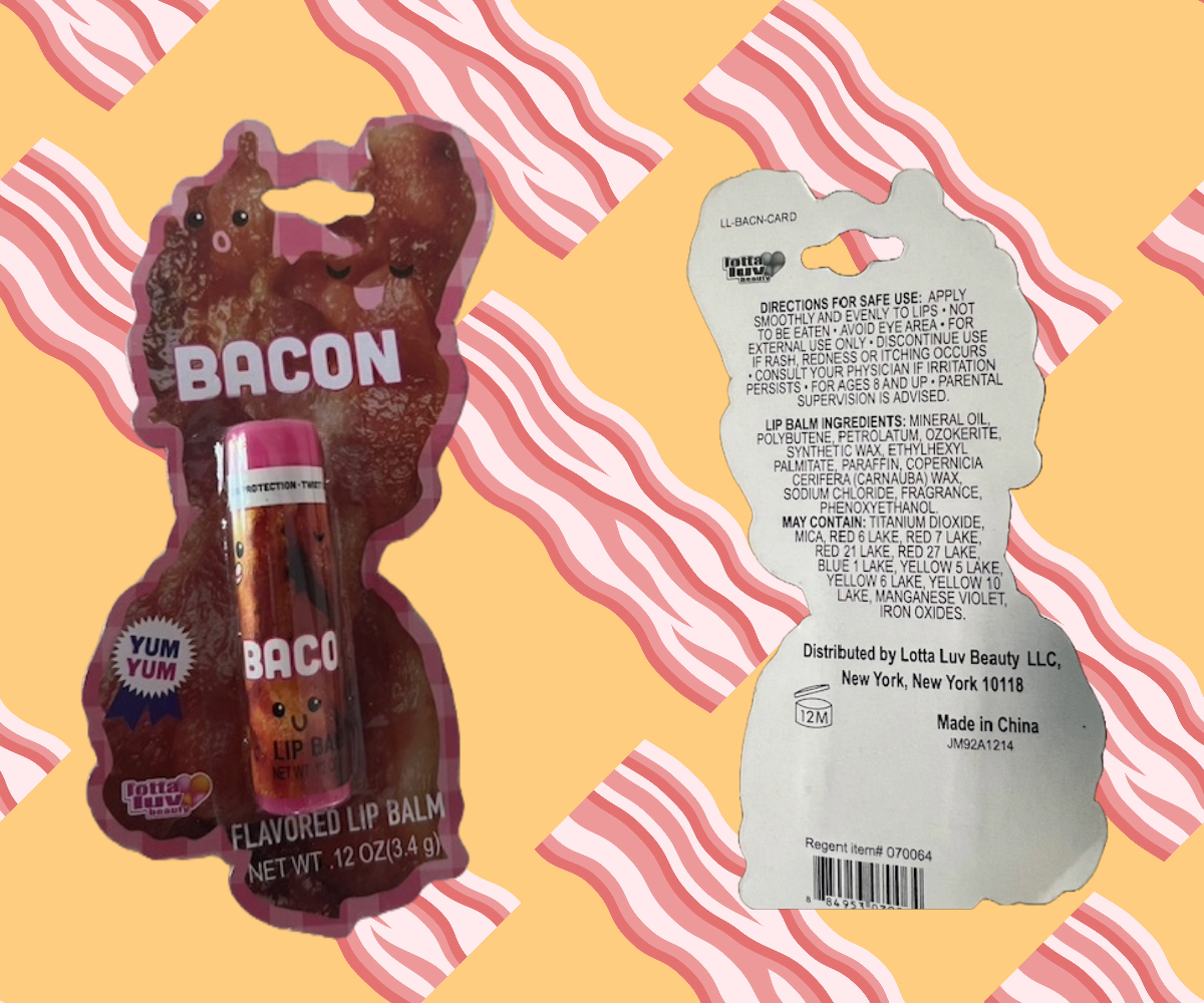Bacon Flavored Lip Balm Bacon Bits