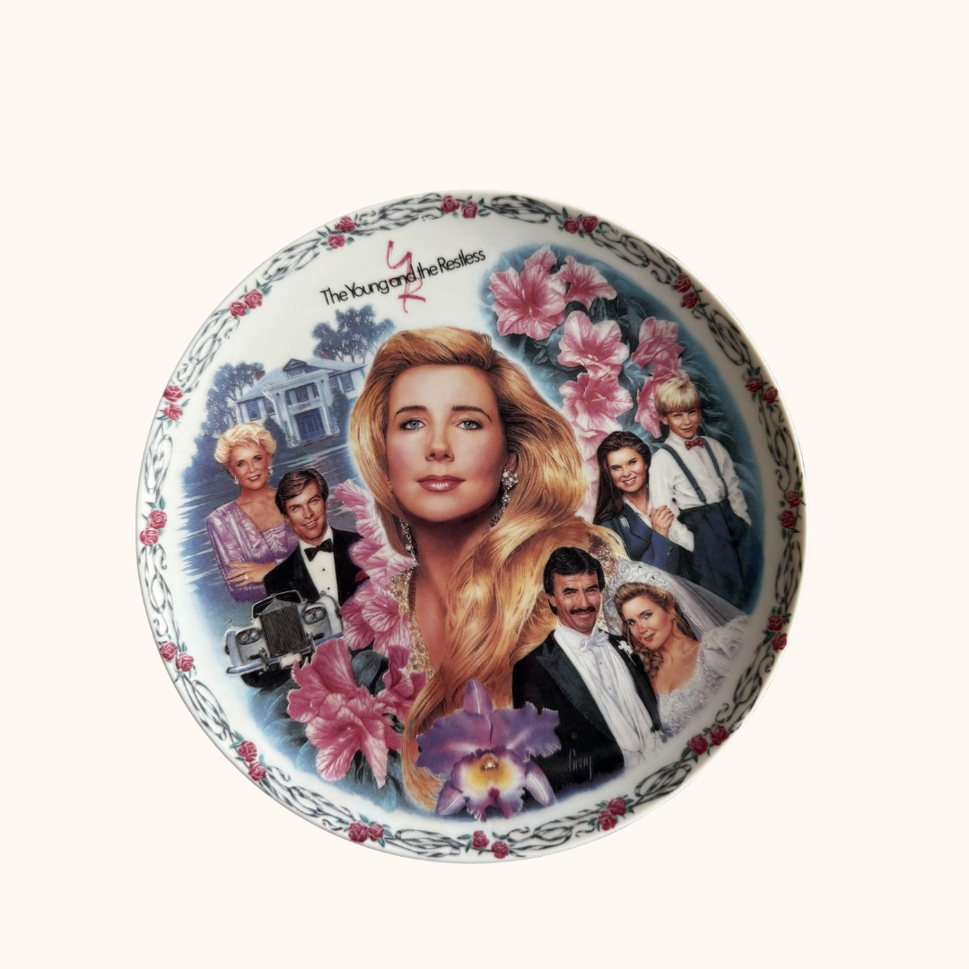 Nikki’s World Collector Plate – The Young and the Restless 20-Year Commemorative (1993)