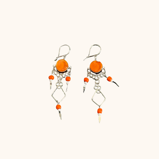 Boho Sunset Statement Earrings