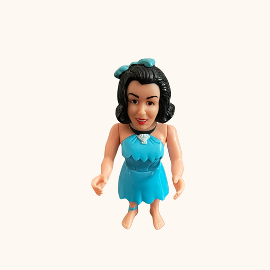Vintage Betty Rubble Figurine – The Flintstones – Hanna-Barbera Collectible