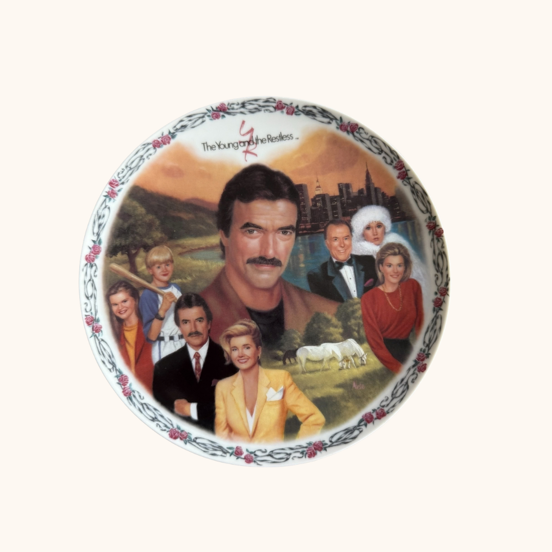 Victor’s Empire Collector Plate – The Young and the Restless 20-Year Commemorative (1994)