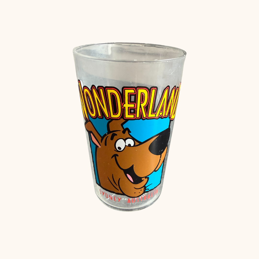Vintage Scooby-Doo Wonderland Plastic Cup – Sydney Australia Souvenir