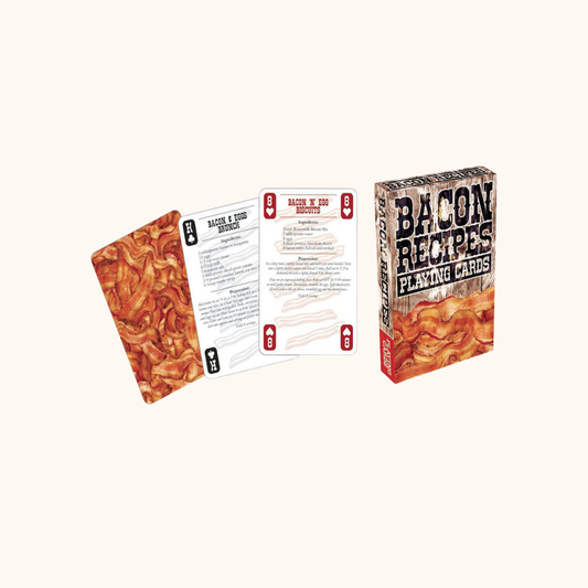 Bacon Recipe Playing Cards