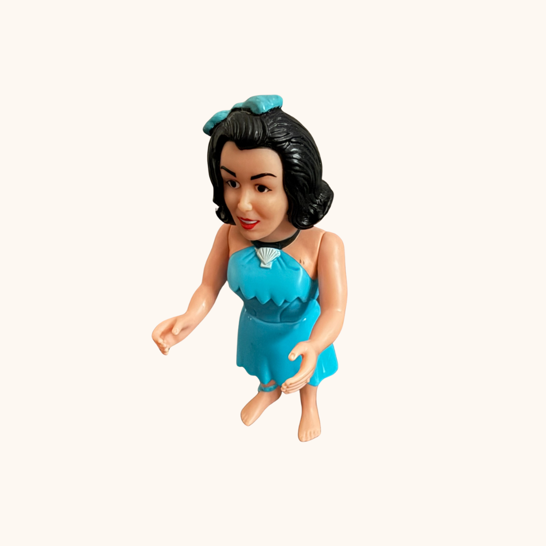 Vintage Betty Rubble Figurine – The Flintstones – Hanna-Barbera Collectible