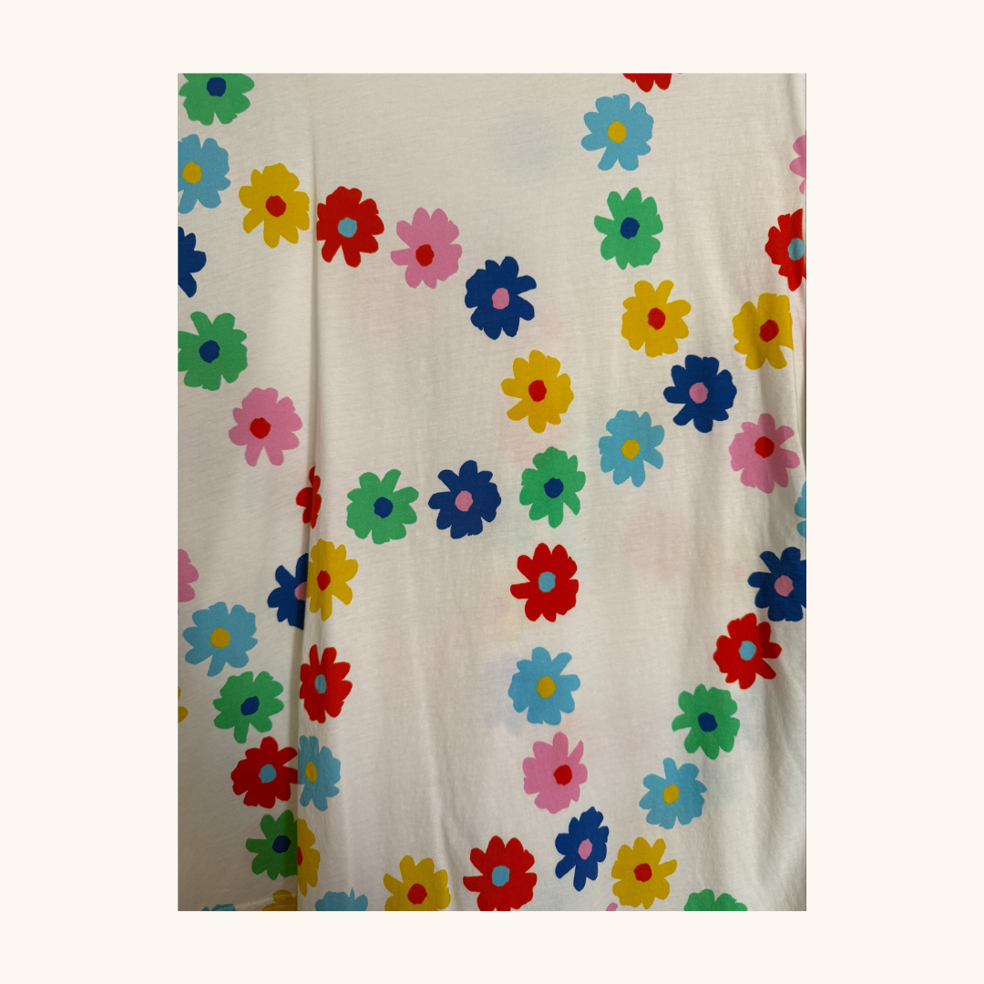 Gorman “Petal Power” Organic Cotton Tee – Size 14 | Summer 22 | Worn Once