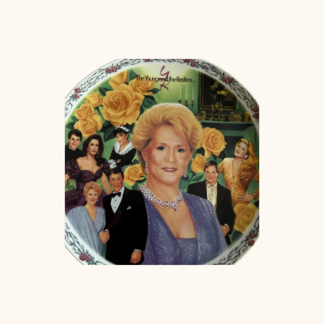 Katherine’s Legacy Collector Plate – The Young and the Restless 20-Year Commemorative (1994)