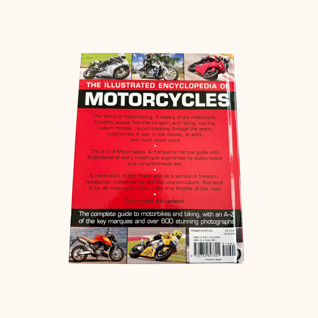 The Illustrated Encyclopedia of Motorcycles – Hardcover by Roland Brown