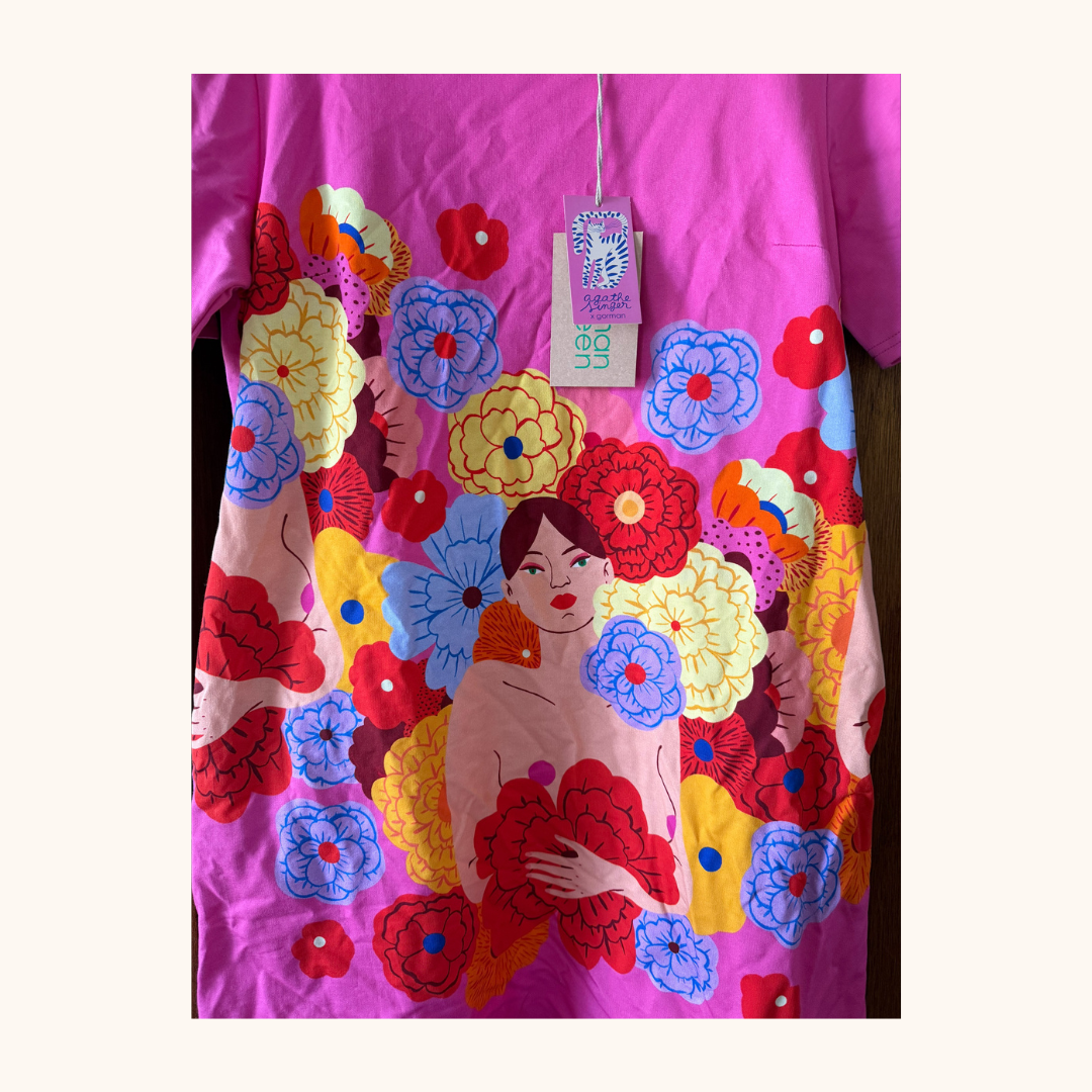 Gorman x Agathe Singer Mathilde Jersey Dress Size 14 BNWT