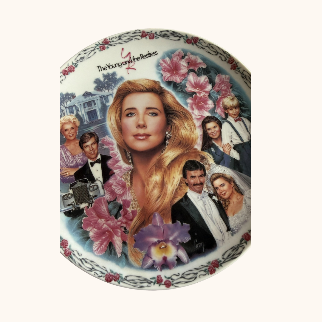 Nikki’s World Collector Plate – The Young and the Restless 20-Year Commemorative (1993)