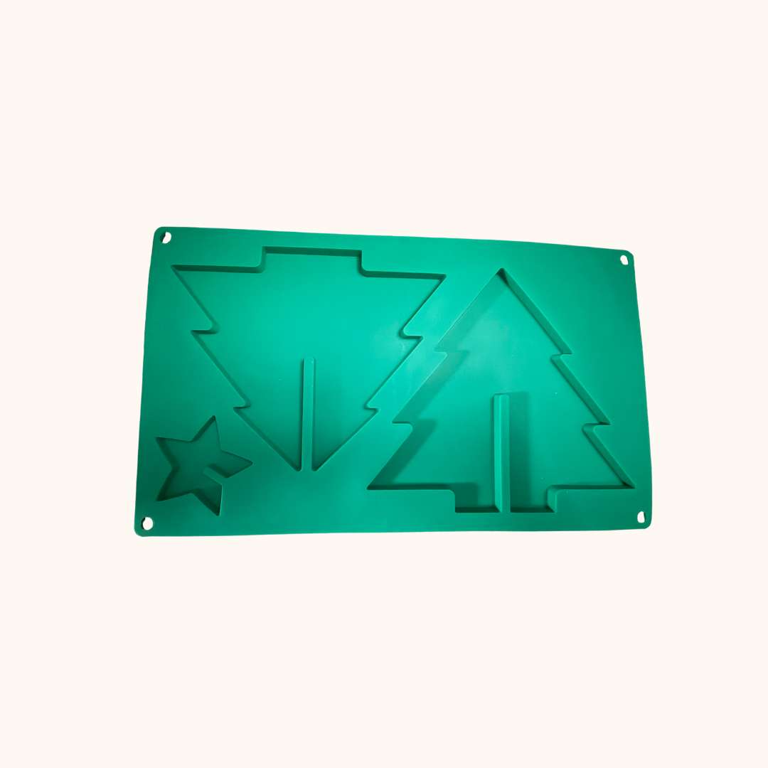 Christmas Tree Silicone 3D Mould – DIY Festive Fun!