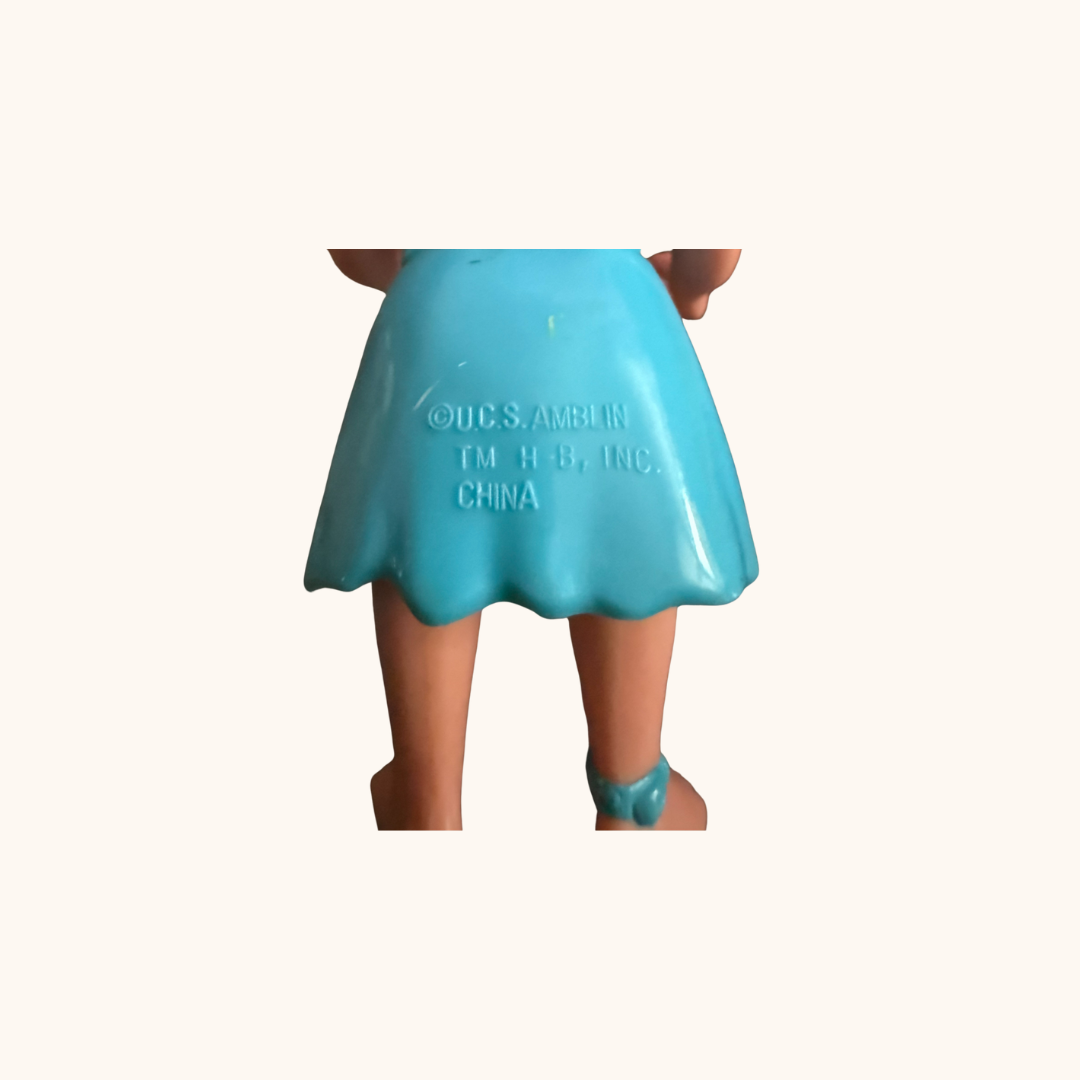 Vintage Betty Rubble Figurine – The Flintstones – Hanna-Barbera Collectible