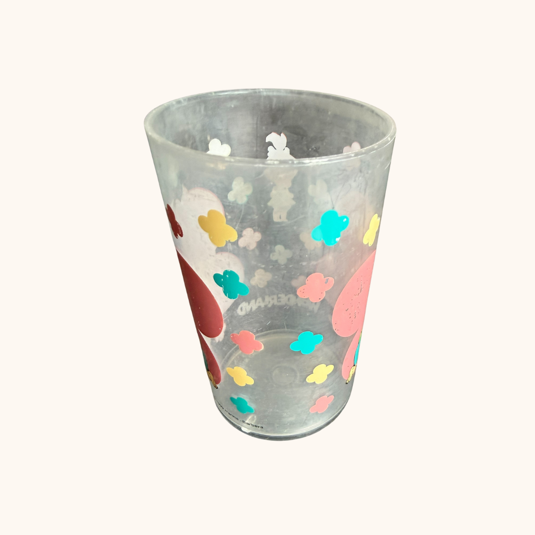 Vintage Wonderland Sydney Pebbles Flintstone Plastic Cup