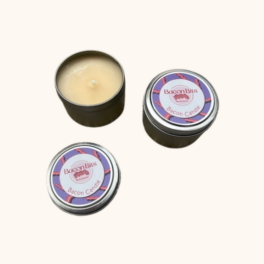 Bacon Eco Soy Wax Candle Tin